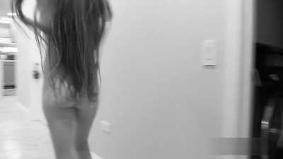 Going for a shower after the scene