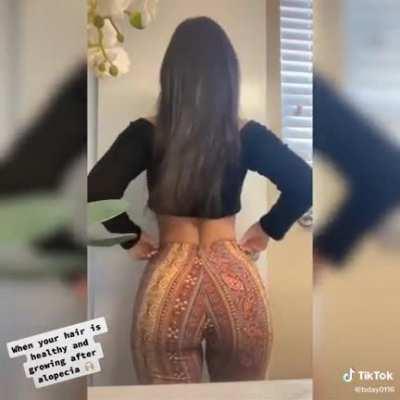 Yea she looks very healthy