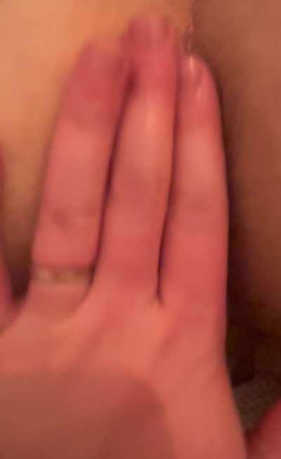 Got my holes fingered and fucked twice today 🥵😍