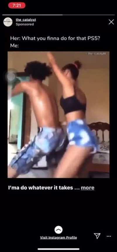 Bruce really want that PS5!!!! XD