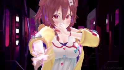 I animated Korone's legendary rap in 3D! Check it out!! :)