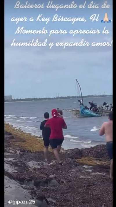 New arrivals off the Florida coast