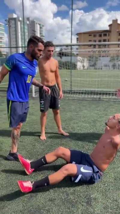 How dare you kick a friend while he’s down(Not OC)