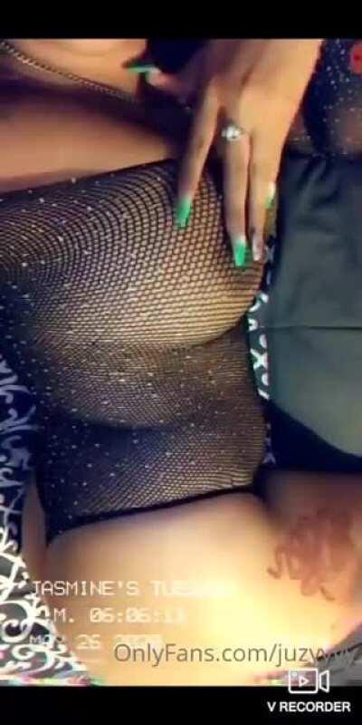 Lil fishnet or whateva from J@smineNich0lle__ Super light lol
