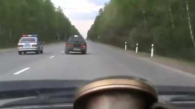 Police Chase In Russia