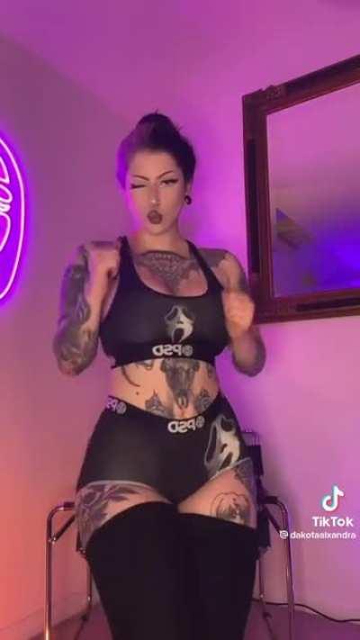 I think girls with tattoos are hot