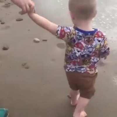 Seeing the sea for the first time