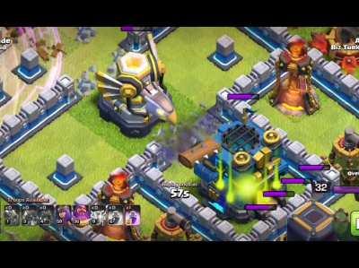 My TH decided to upgrade from lvl 3 to 4 in the middle of an attack'