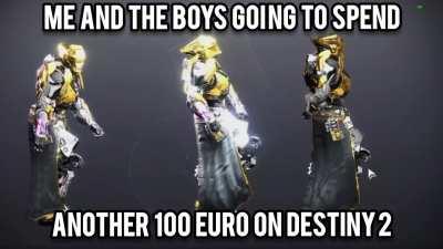 Another year. Another 100 euro.