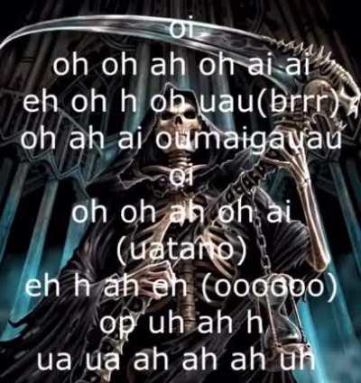 Turip zzz Oi oh oh ah oh ai ai eh oh h oh uau brrr oh ah ai oumaigauau god