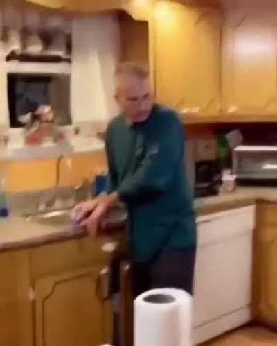 The Dad's reaction made me chuckle