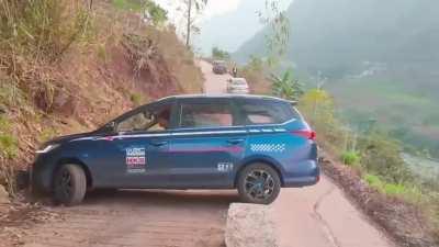 Other side of 79 point turn