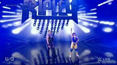 Tonight on RAW, Part 1: Nikki A.S.H & Rhea Ripley get a championship contender's match vs Natalya & Tamina!