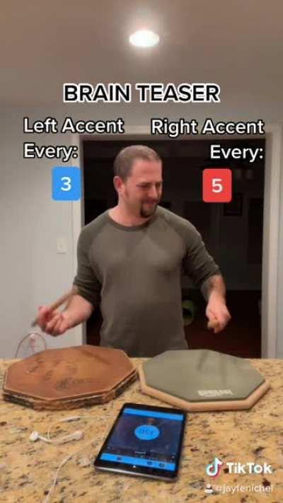 This Drum Pad Brain Teaser... blew up on TikTok lol