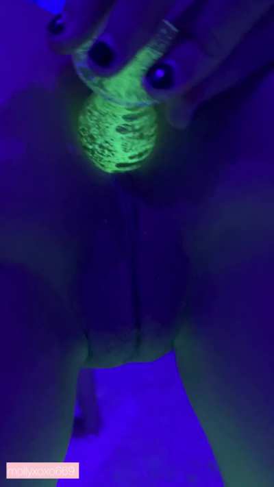 Glow in the dark fun 