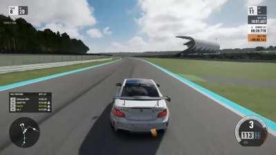 Having fun in an open track day lobby until..