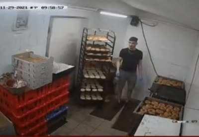 WCGW Checking Cellphone While Frying