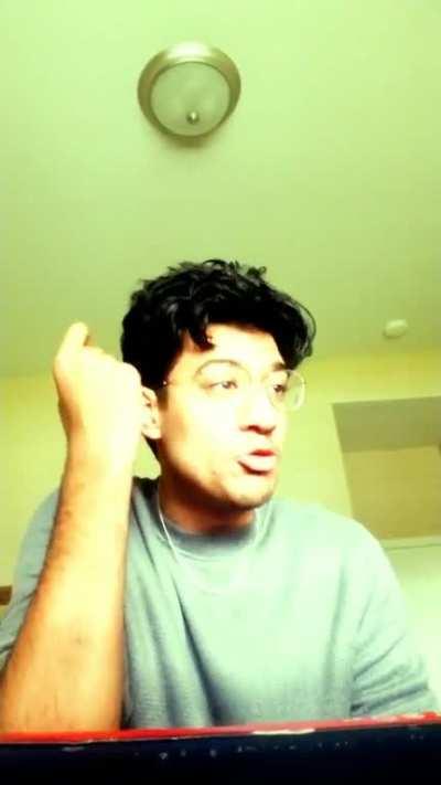 What watching the Parenti yellow speech is like