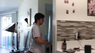 Step-sister won't stop getting stuck in the washer