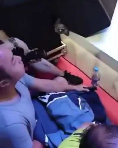 Bro couldn’t contain it