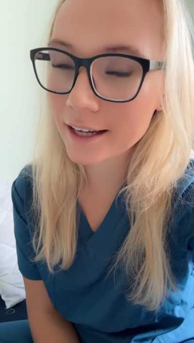 Prescription: one dose of this naughty nurse