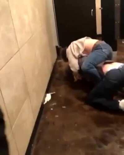 Starting a fight in a bar bathroom with two MMA fighters