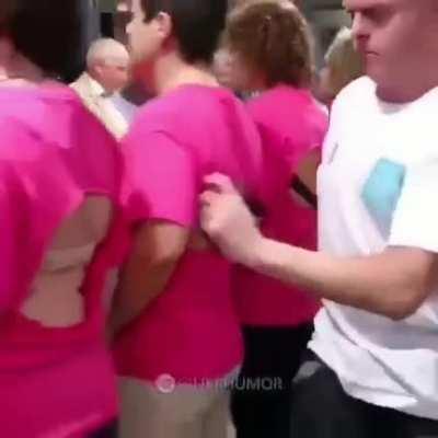 the one handed bandit.