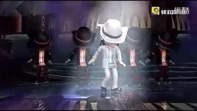 Michael Jackson “Smooth Criminal” - PVZ Chinese animation