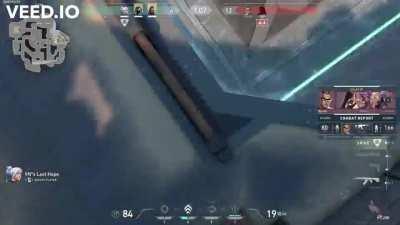 Jett spins around and taps Kayo.