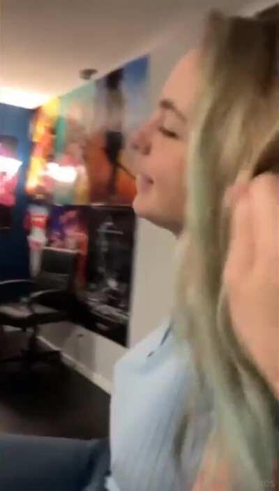 She fucking loves it