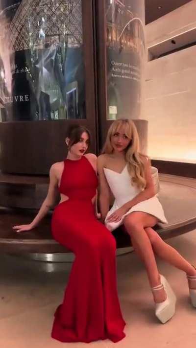 September 2023 Lancome x Louvre Event Video with Emma Chamberlain