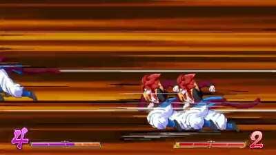 Gogeta 4 midscreen ToD route (1 bar, 0 levels).