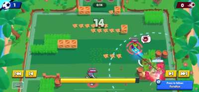 Something you just gotta utilize the enemy spike to score