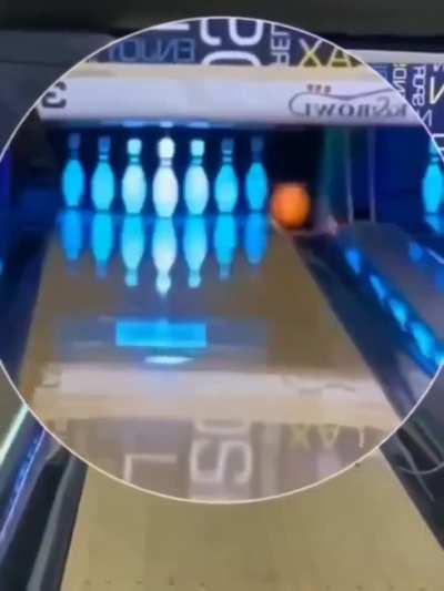 The girl tried very hard but still failed.