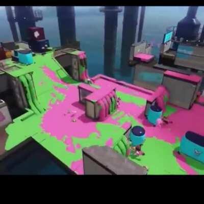 Currently thinking about that one splatoon demo inkling running into a wall