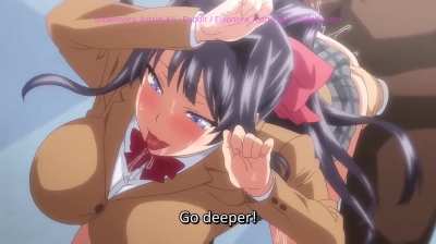 Ass spread, fucked and filled by the principal on his office