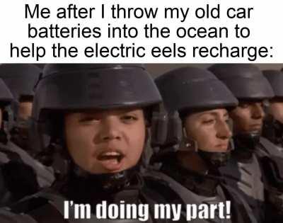 Saving the planet, one battery at a time