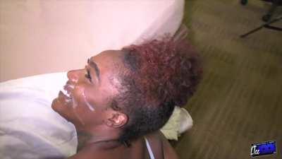 Blue Magic takes a massive facial from Ltee