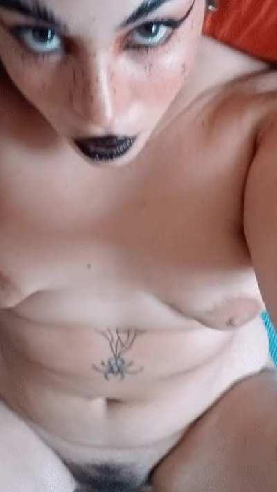 How many licks do you think it would take to make me cum