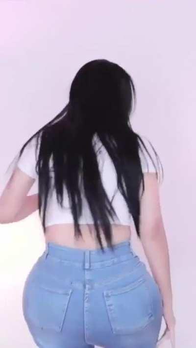 Booty in jeans