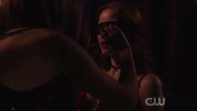 Madelaine Petsch & Vanessa Morgan : The CW : Riverdale : Archie Comics : Television : Gfycat : GIF