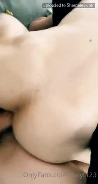 Tempting TS Zoey Taylor thrusting into her partner