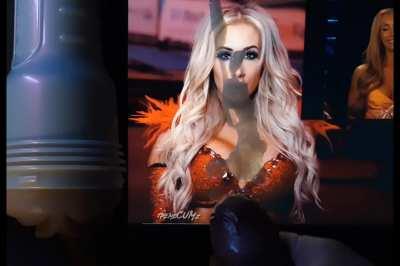 Carmella cum tribute w/ Fleshlight