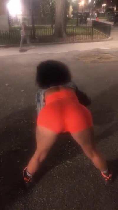 Twerking it for the gram