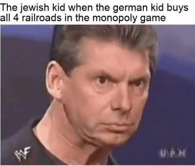 When he lands on them he has to go to jail