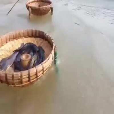 A very interesting and effective way to fish.