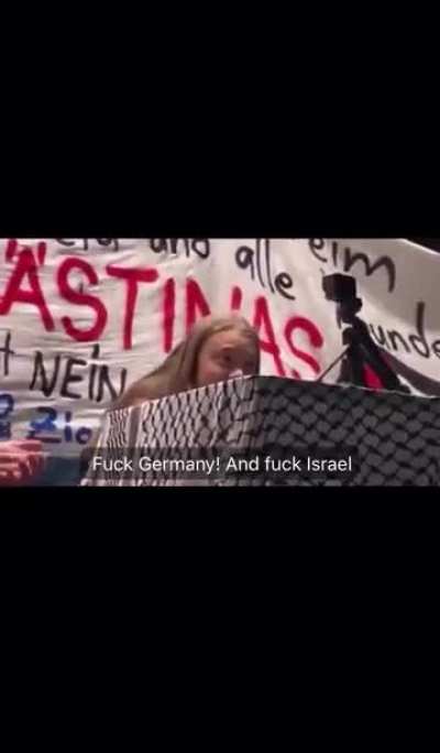 Greta Thunberg at a rally: “F*** Germany. And f*** Israel!”