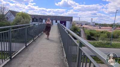 flashing on a bridge is a rite of passage