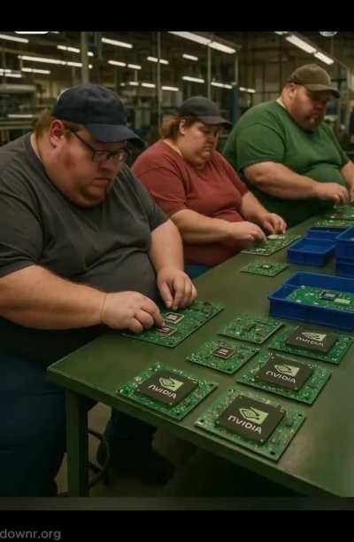 another Chinese AI video on American re-industrialization