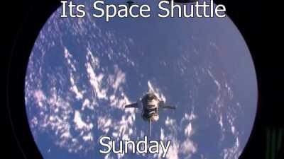 Space shuttle sunday